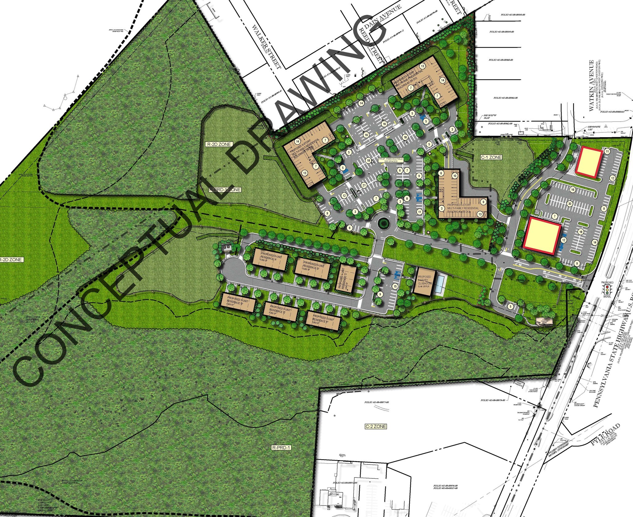 Route 202 & Watkins Rd, Chadds Ford, PA à louer Photo de l’immeuble– Image 1 sur 4