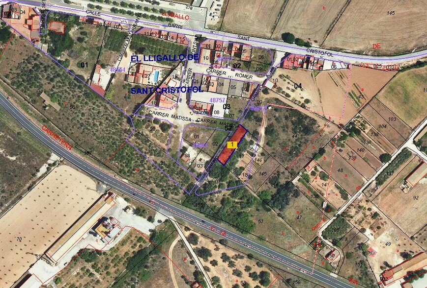 Carrer Matisa, 3, Amposta, Tarragona à vendre - Plan d’étage – Image 1 sur 2