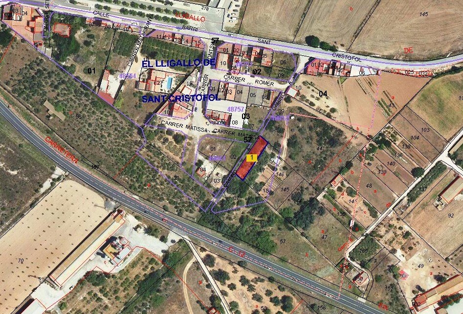 Carrer Matisa, 3, Amposta, Tarragona à vendre Plan d’étage– Image 1 sur 3