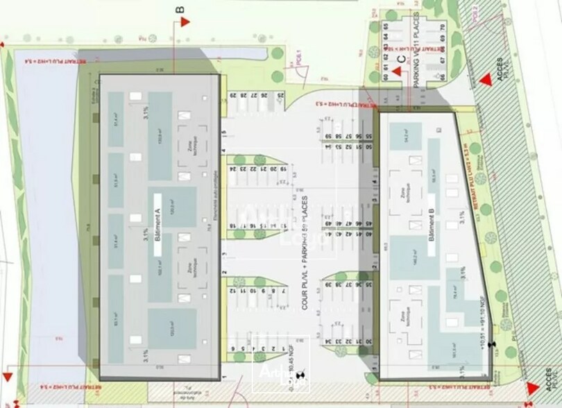 11 Rue De La Desserte Industrielle, Brétigny-sur-Orge à louer - Plan de site – Image 3 sur 3