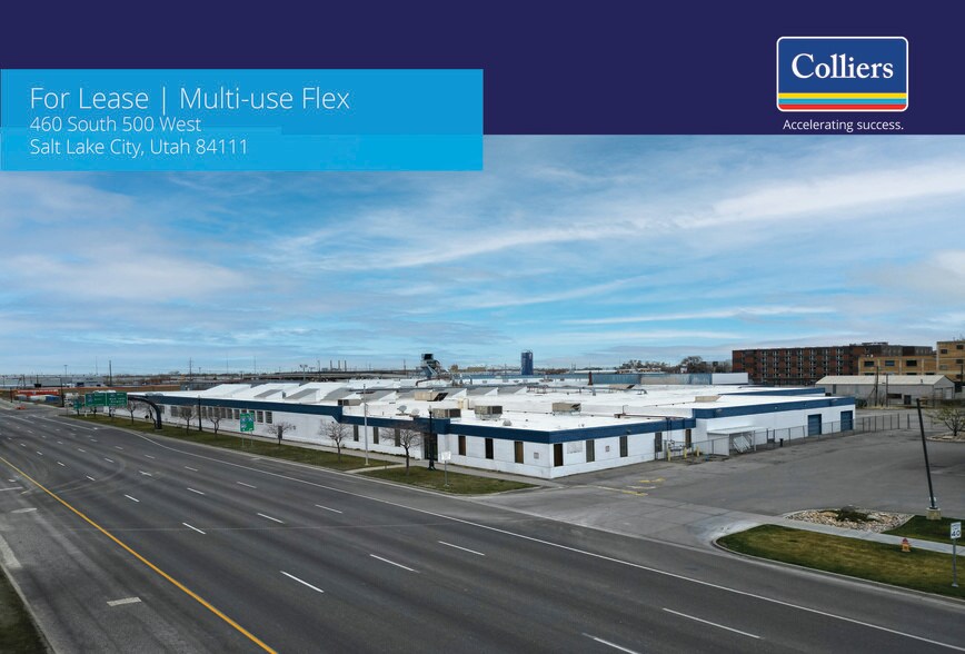 460 W 500 S, Salt Lake City, UT à louer - Photo de l’immeuble – Image 1 sur 10