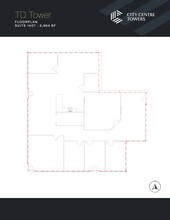10088 102 Ave NW, Edmonton, AB à louer Plan de site– Image 1 sur 1