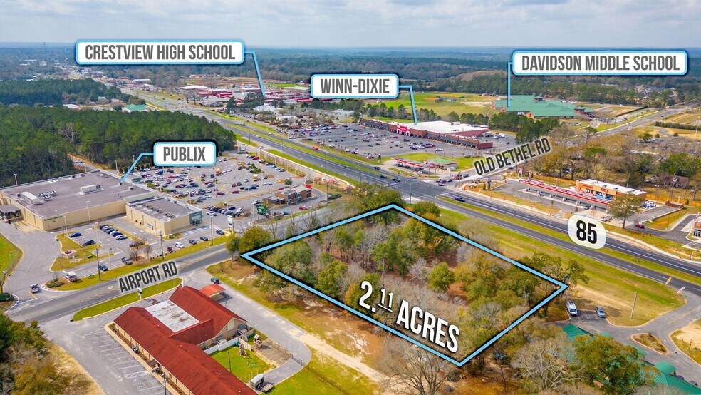 5701 N 85 Hwy, Crestview, FL à vendre - Photo principale – Image 1 sur 23