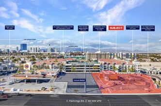 808 E Flamingo Rd, Las Vegas, NV - VUE AÉRIENNE vue de carte - Image1
