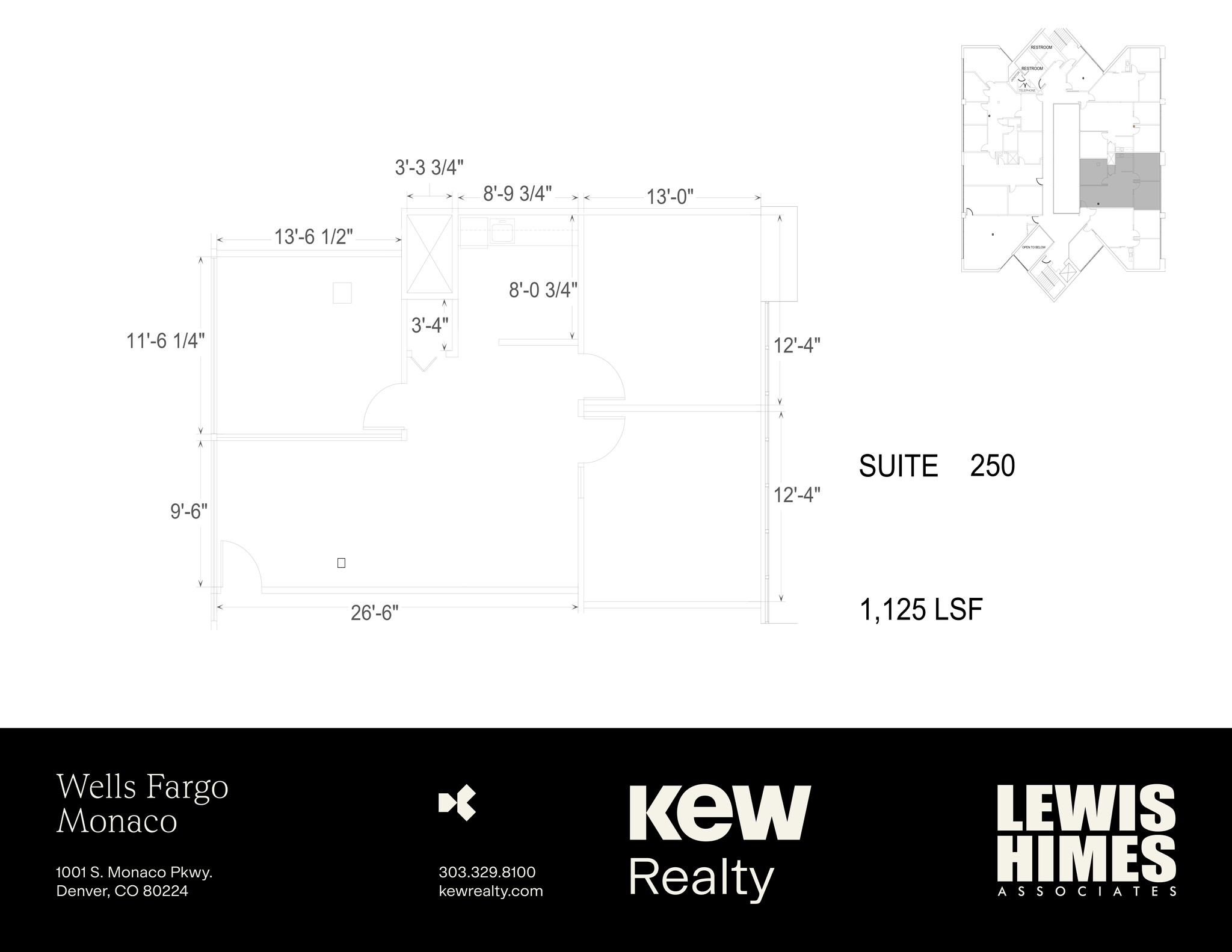 1001 S Monaco Pky, Denver, CO à louer Plan de site– Image 1 sur 1