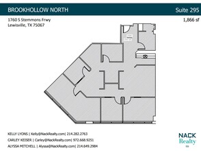 1760 S Stemmons Fwy, Lewisville, TX à louer Plan d’étage– Image 2 sur 2