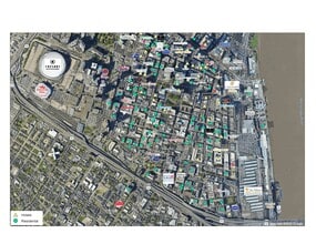 1035 Tchoupitoulas St, New Orleans, LA - Vue aérienne vue de carte