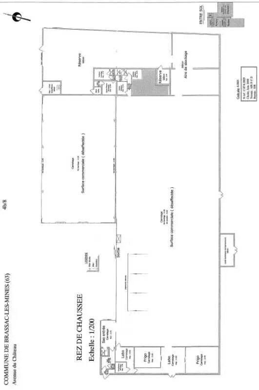 Plan d’étage