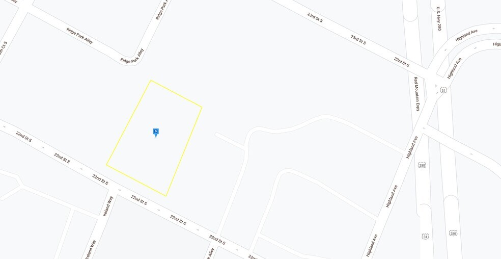 1117 22nd St S, Birmingham, AL à louer - Plan cadastral – Image 2 sur 5