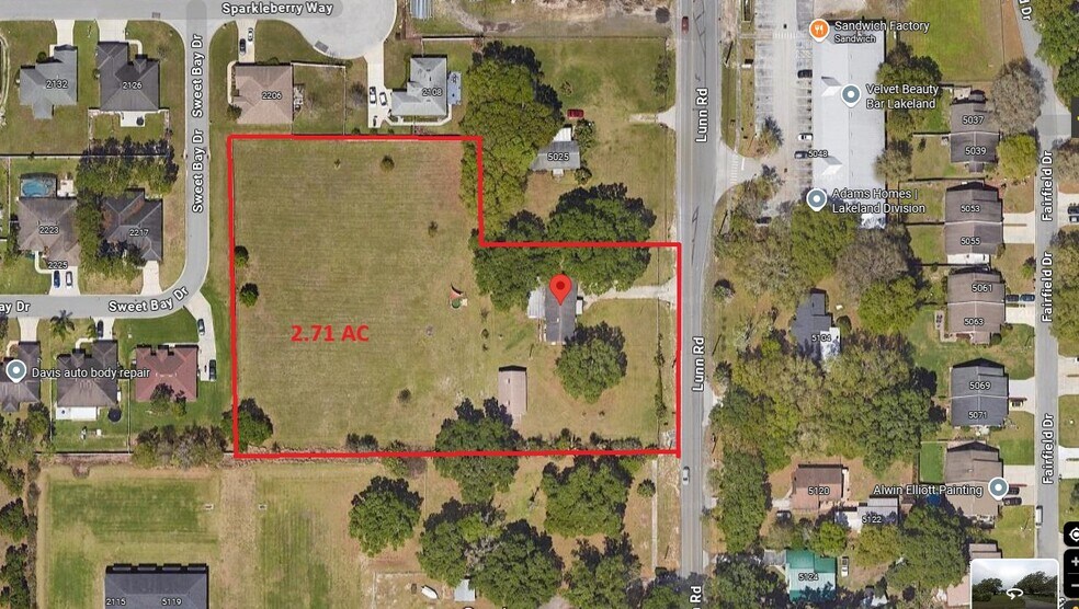 5105 Lunn Rd, Lakeland, FL à vendre - Aérien – Image 2 sur 3