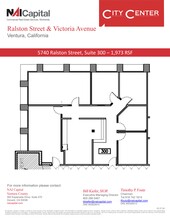 5700-5740 Ralston St, Ventura, CA à louer Plan de site– Image 1 sur 1