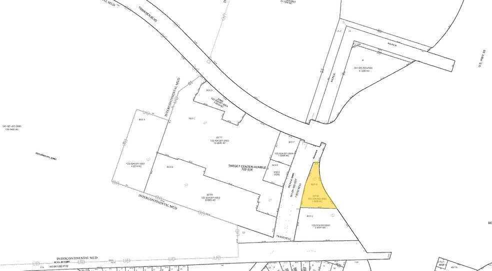 20745 US 59 N, Humble, TX à vendre - Plan cadastral – Image 2 sur 18