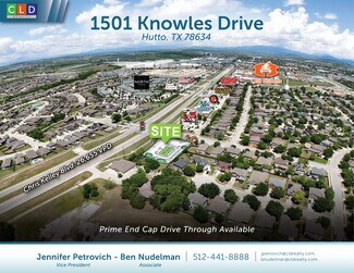 Plus de détails pour 1501 Knowles Dr, Hutto, TX - Local commercial à louer