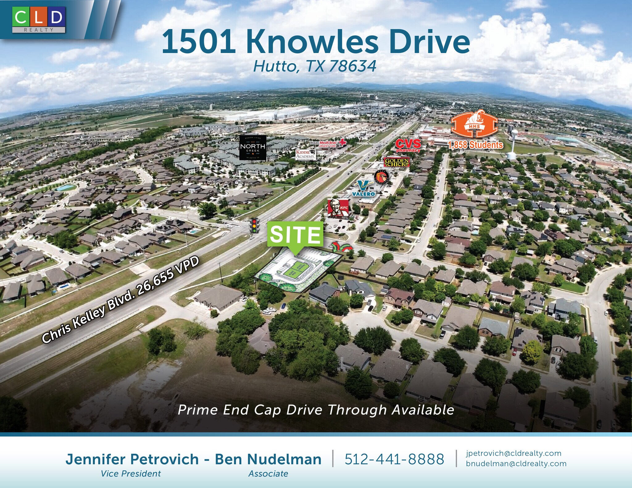 1501 Knowles Dr, Hutto, TX à louer Plan de site– Image 1 sur 5