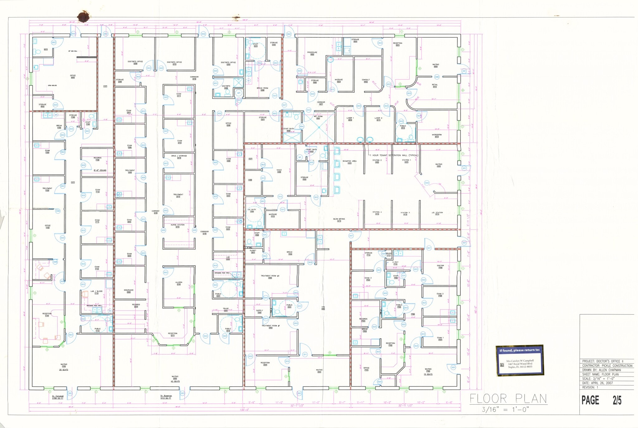 922 E Jefferson St, Americus, GA à louer Plan d’étage– Image 1 sur 2