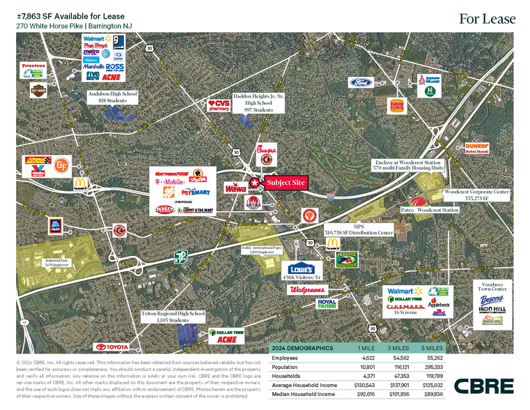 270 White Horse Pike, Barrington, NJ à louer - Photo de l’immeuble – Image 3 sur 9