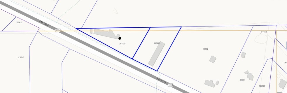 18071 FM 1314 Rd, Conroe, TX à vendre - Plan cadastral – Image 2 sur 2