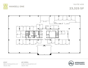 3700 Mansell Rd, Alpharetta, GA à louer Plan d’étage– Image 1 sur 2