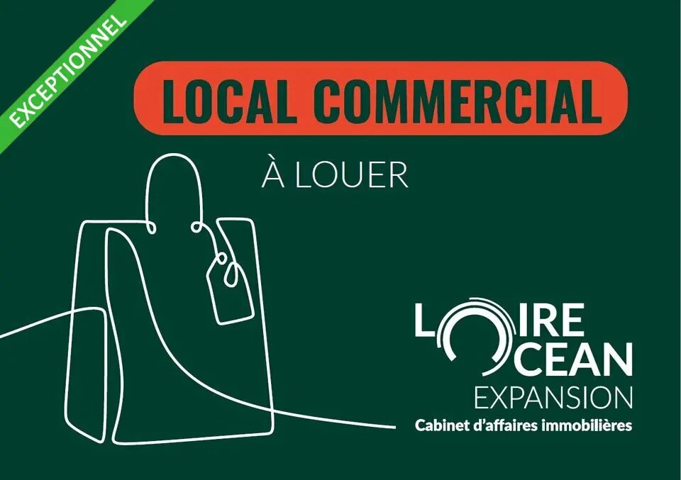 Local commercial dans Pornic à louer Photo de l’immeuble– Image 1 sur 3