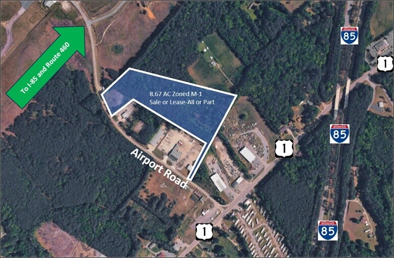 TBD Airport Rd, North Dinwiddie, VA à louer Photo de l’immeuble– Image 1 sur 3
