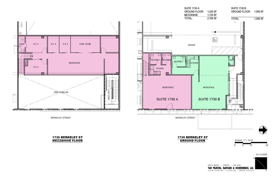 1730-1738 Berkeley St, Santa Monica, CA à louer - Plan d’étage – Image 3 sur 22
