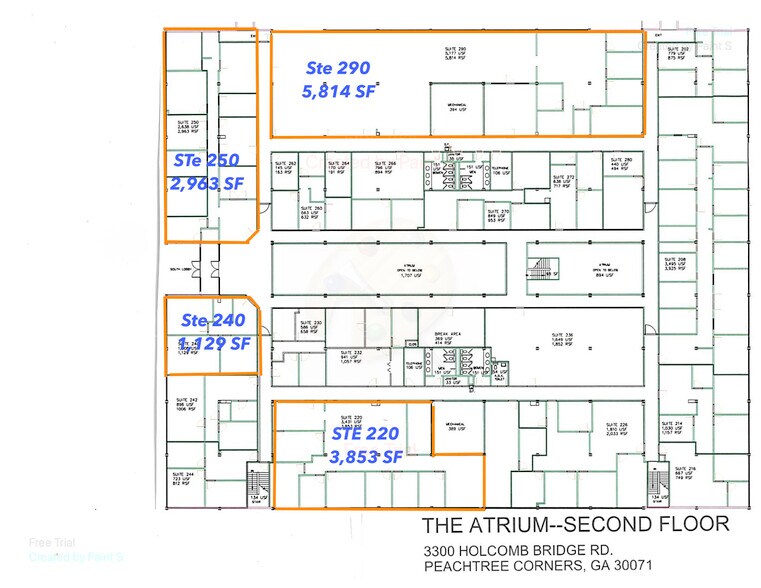 3300 Holcomb Bridge Rd, Peachtree Corners, GA à louer - Photo de l’immeuble – Image 3 sur 10