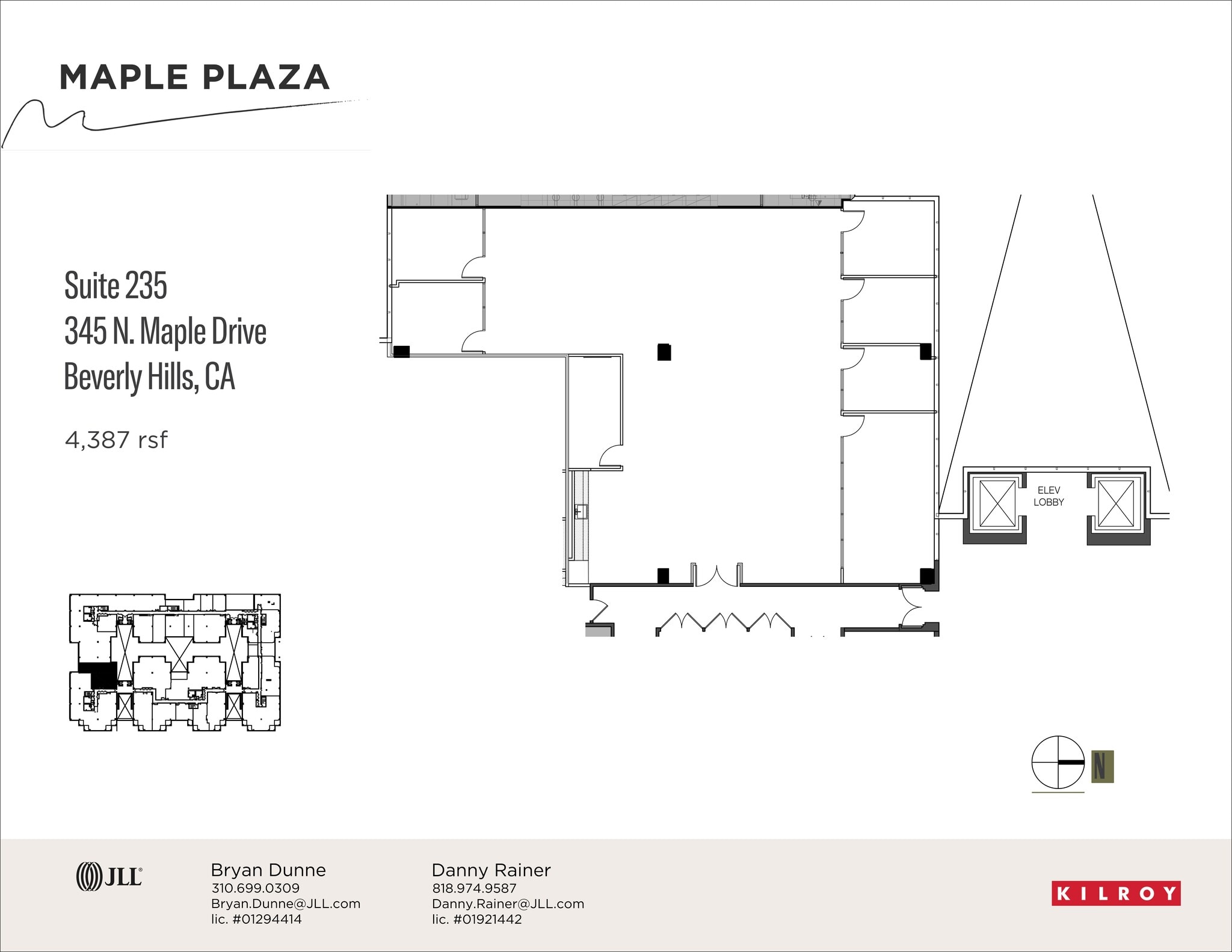 345 N Maple Dr, Beverly Hills, CA à louer Plan de site– Image 1 sur 1