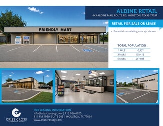 Plus de détails pour 643 Aldine Mail Route Rd, Houston, TX - Local commercial à louer