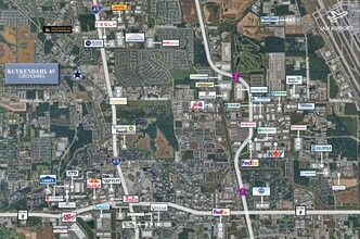 12939 Kuykendahl Rd, Houston, TX - VUE AÉRIENNE  vue de carte