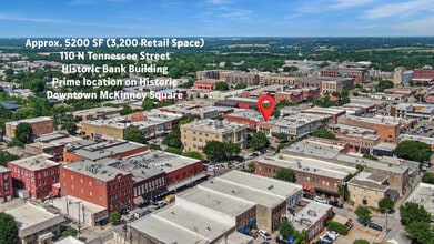 110 N Tennessee St, McKinney, TX - Vue aérienne  vue de carte - Image1