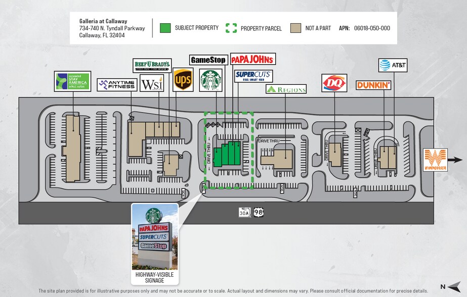 734 N Tyndall Pky, Callaway, FL à vendre - Photo de l’immeuble – Image 2 sur 6