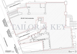 Local commercial dans Madrid, Madrid à louer Plan d’étage type– Image 2 sur 2
