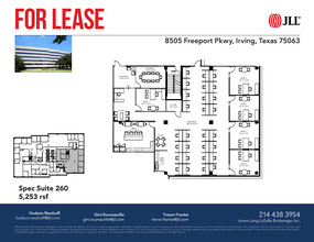 8505 Freeport Pky, Irving, TX à louer Plan d’étage– Image 1 sur 1