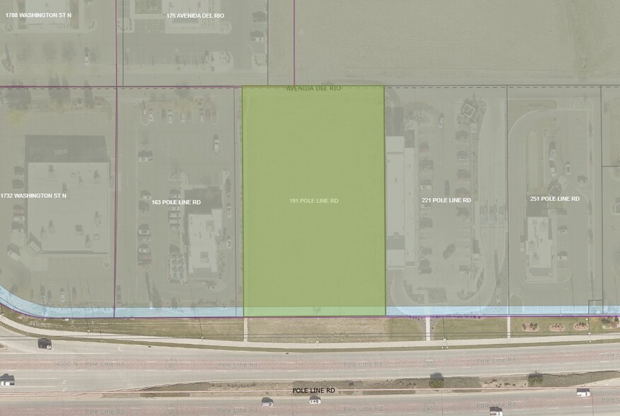 191 Pole Line Rd, Twin Falls, ID à vendre - Plan cadastral – Image 2 sur 2