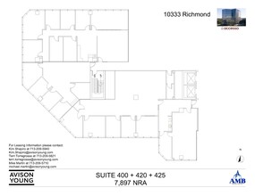 10333 Richmond Ave, Houston, TX à louer Plan d’étage– Image 2 sur 2