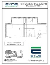 2369 Woodlake Dr, Okemos, MI à louer Plan de site– Image 1 sur 1