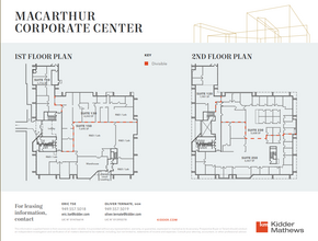 17661-17671 Cowan, Irvine, CA à louer Plan d’étage– Image 1 sur 1