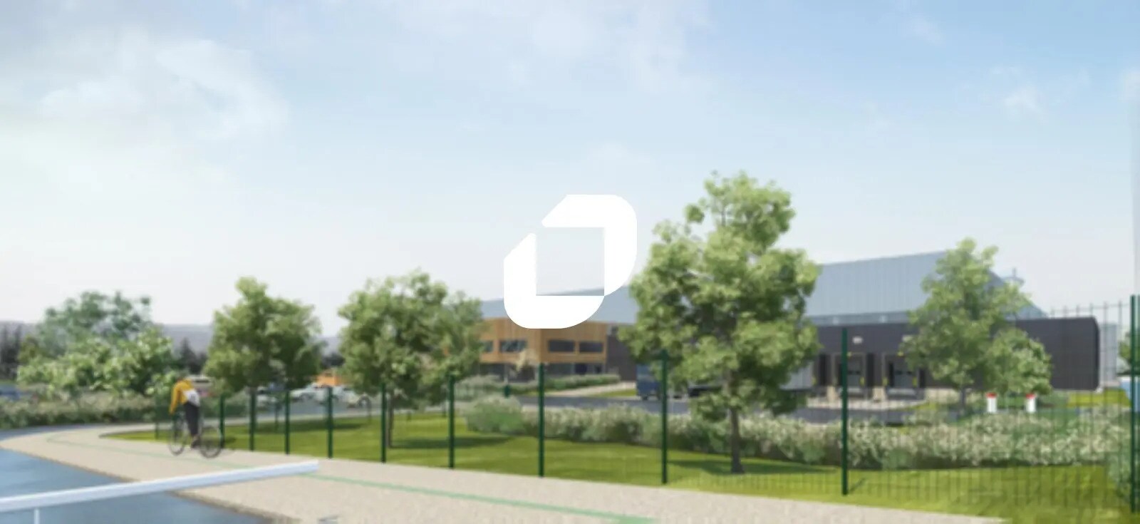 Industriel/Logistique dans Saint-Étienne-de-Saint-Geoirs à louer Photo de l’immeuble– Image 1 sur 4