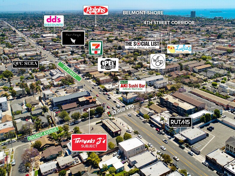 1601 E 7th St, Long Beach, CA à vendre - Aérien – Image 3 sur 6