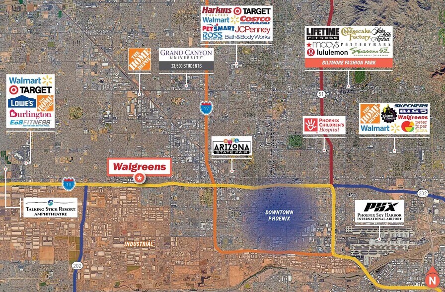 4315 W McDowell Rd, Phoenix, AZ à vendre - Aérien – Image 2 sur 8