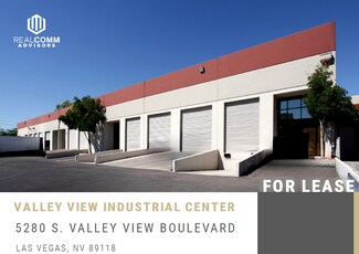 Plus de détails pour 5280 S Valley View Blvd, Las Vegas, NV - Industriel/Logistique à louer
