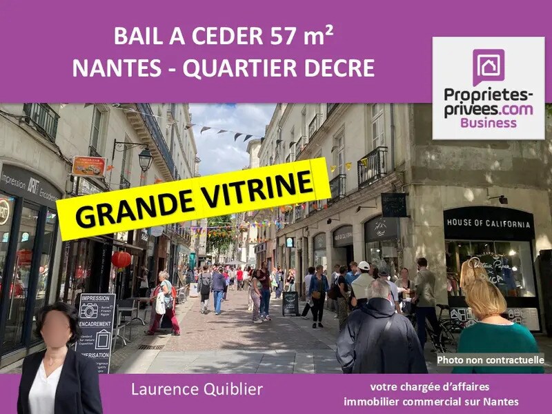 Local commercial dans Nantes à louer Photo de l’immeuble– Image 1 sur 8