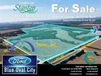 Plus de détails pour TN 222 Hwy at Stanton Somerville Rd., Stanton, TN - Terrain à louer