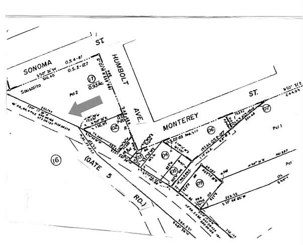 3 Gate 5 Rd, Sausalito, CA à louer - Plan cadastral – Image 2 sur 15
