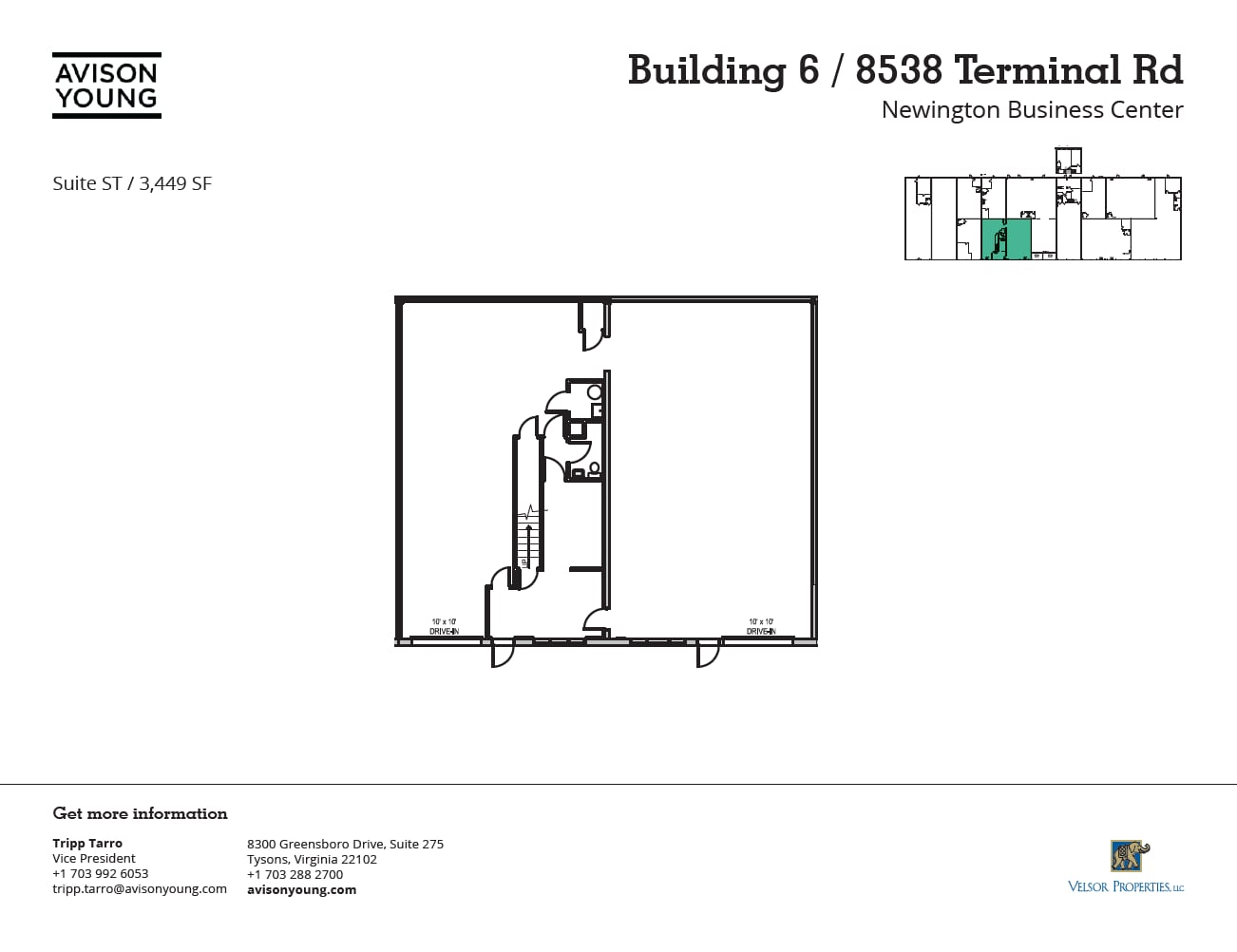 8536 Terminal Rd, Lorton, VA à louer Photo de l’immeuble– Image 1 sur 1