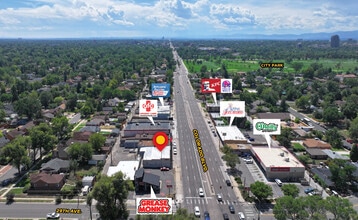 2870-2878 N Colorado Blvd, Denver, CO - Vue aérienne vue de carte