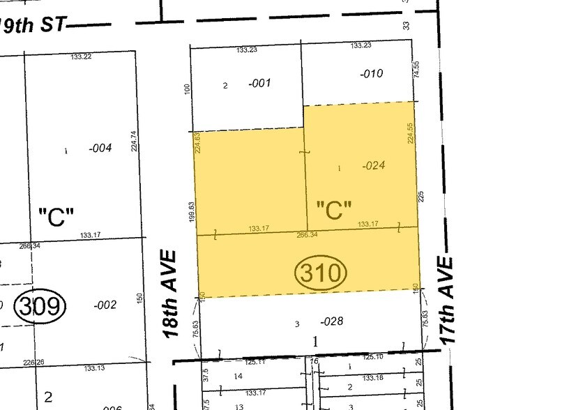 2812 S 17th Ave, Broadview, IL à louer - Plan cadastral – Image 2 sur 5