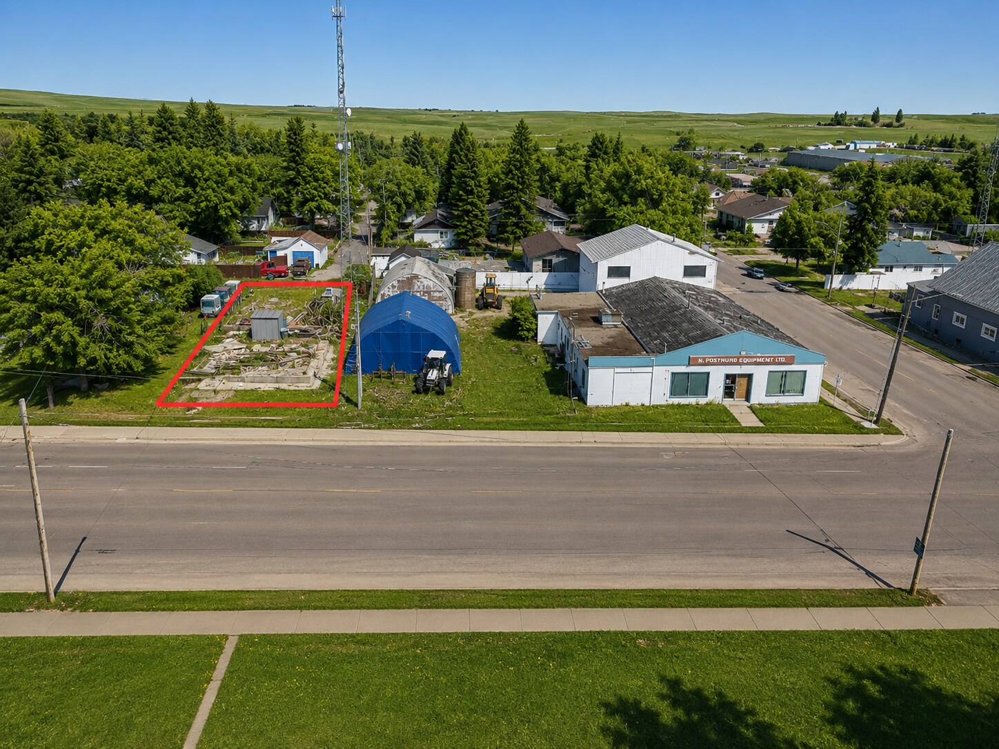315 Main St, Rockyford, AB à vendre Aérien– Image 1 sur 2