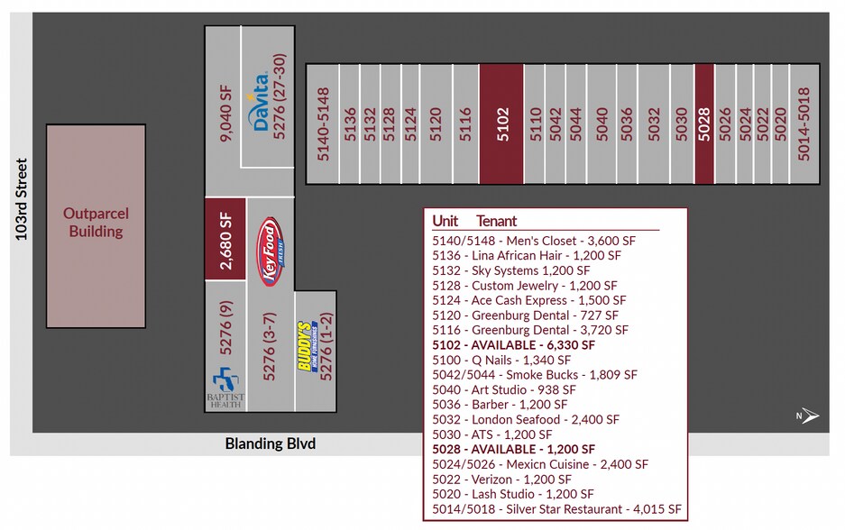5432 Blanding Blvd, Jacksonville, FL à louer - Photo de l’immeuble – Image 2 sur 9