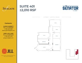 1121 L St, Sacramento, CA à louer Plan d’étage– Image 1 sur 1